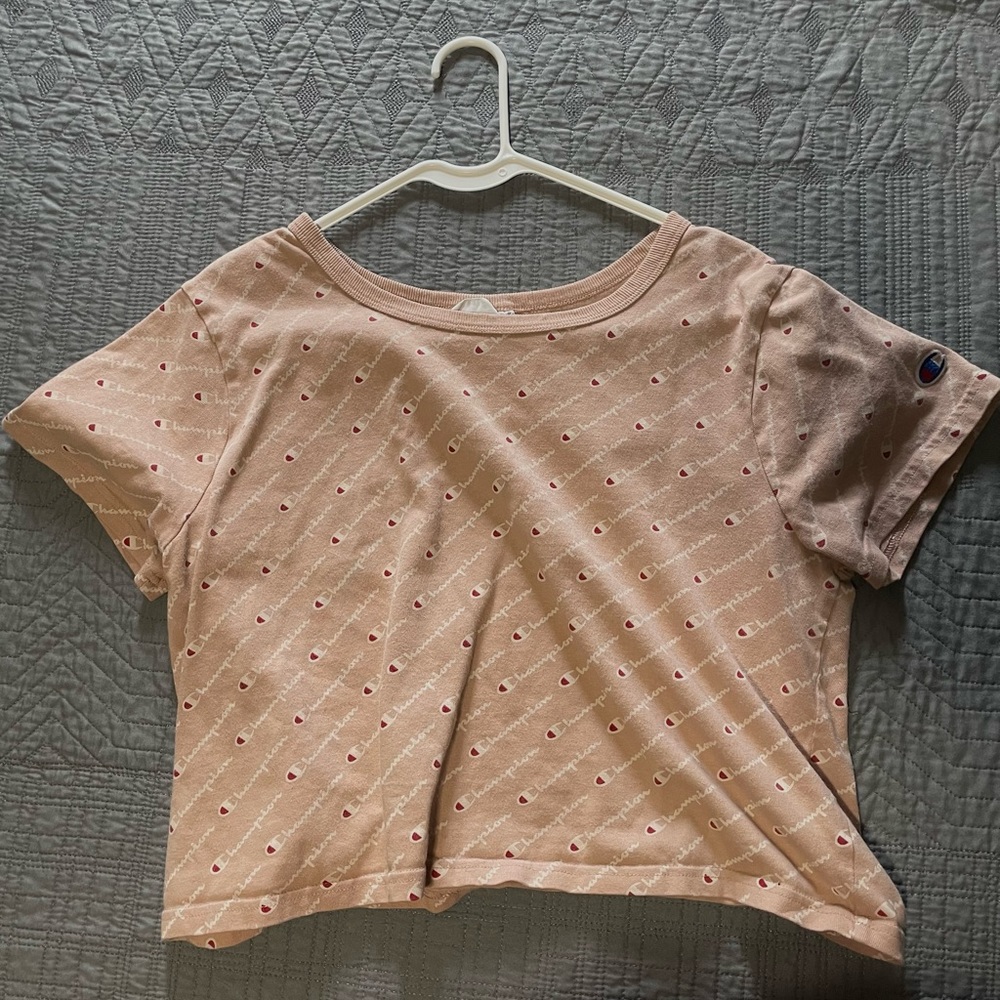 🐊Bubble Gum Pink Champion Crop
